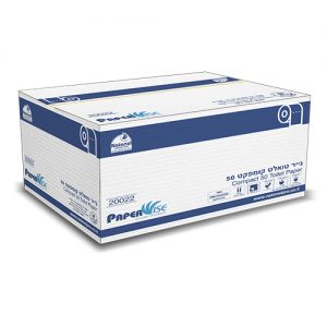 נייר טואלט “קומפקט 50” תאית 36 גל’ PW