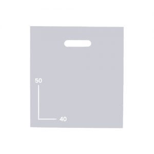 שקיות דליה 40X50 חיזוק סטנדרט לבן