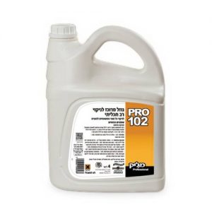 PRO-102 נ.מרוכז לניקוי כללי 4 ל’ מג’יק