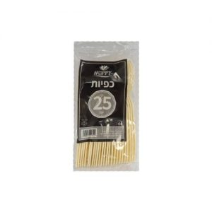 כפיות קשיח עבה קרם 25 יח’
